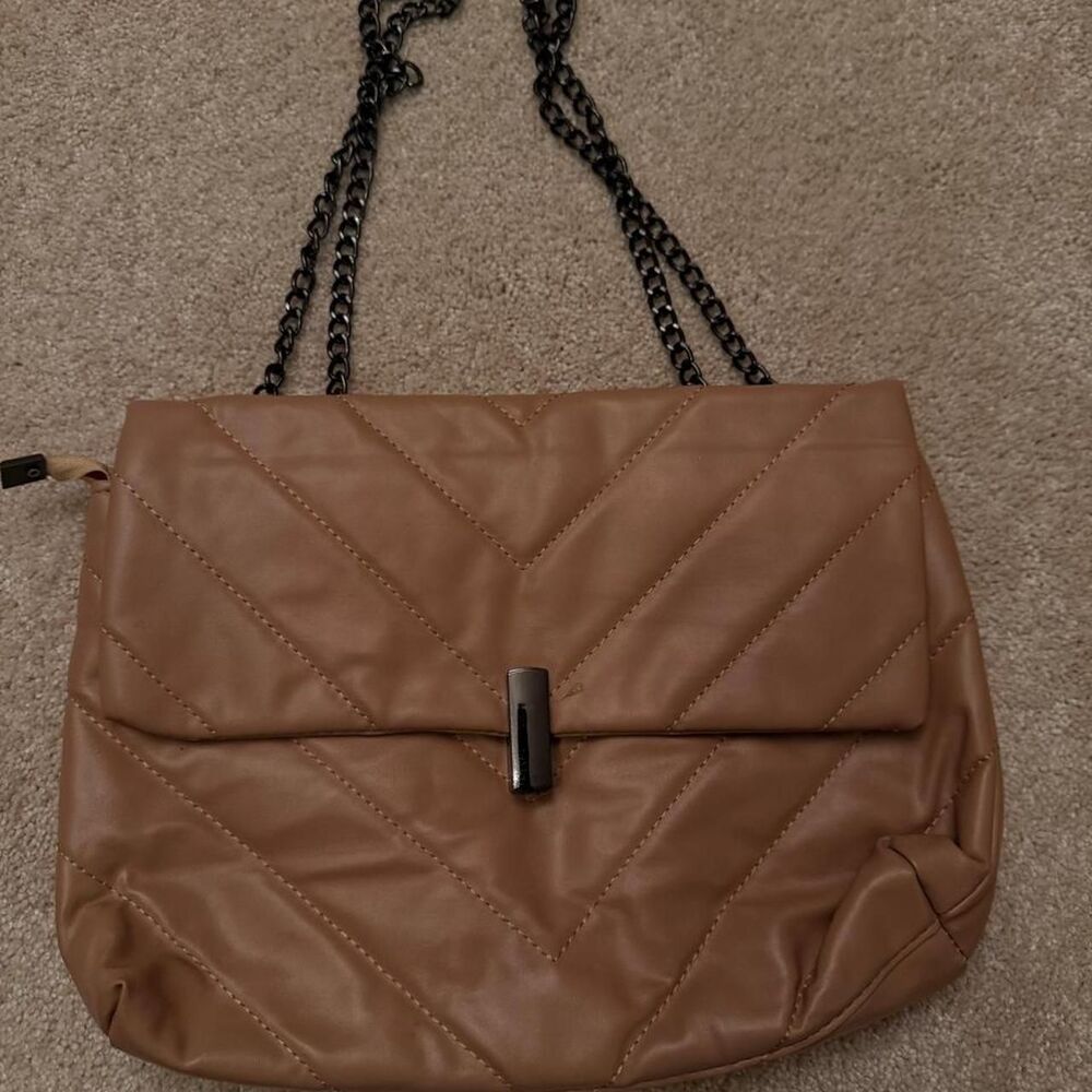 Unbranded Women's Brown and Tan Bag